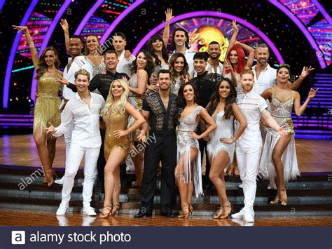 The cast at The Strictly Come Dancing Live Tour Photocall at Arena ...