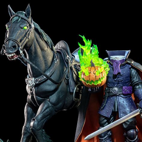 Mythic Legions Figura Obscura Headless Horseman (Spectral Green Retail ...