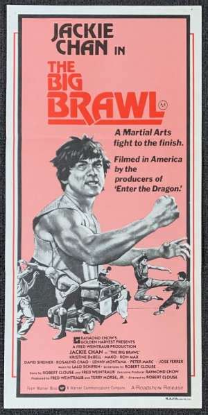 All About Movies - The Big Brawl Poster Original Daybill 1980 aka ...