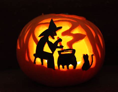 witch and couldren pumpkin carving | Pumpkin carving, Pumkin carving, Amazing pumpkin carving