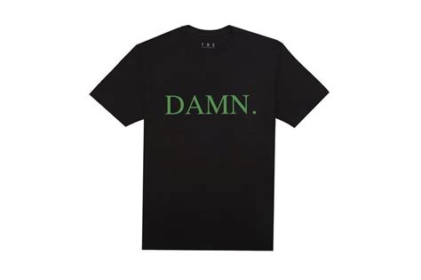 TDE Launches DAMN Merch for Kendrick's New Album | Hypebeast