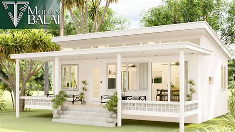 Simple House Design Small Farmhouse Idea | 9.5x10.3 Meters | Bungalow ...