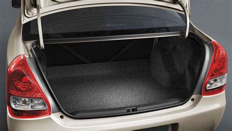 Toyota Etios Sedan Boot Space