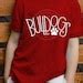 Bulldogs SVG Bulldog Paw Print Svg Bulldog for Game Day Shirt Football ...