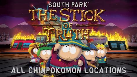 South Park: The Stick of Truth - All Chinpokomon Locations ...