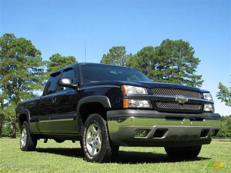 2005 Dark Blue Metallic Chevrolet Silverado 1500 Z71 Extended Cab 4x4 #16452360 Photo #4 ...