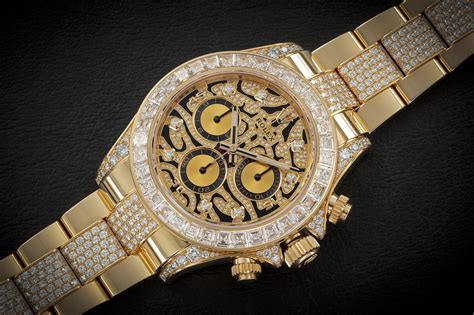 ROLEX, DAYTONA REF. 116598TBR ‘EYE OF THE TIGER’, A FLAMBOYANT GOLD AND DIAMOND-SET CHRONOGRAPH ...