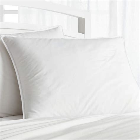 Hypoallergenic Medium Standard Pillow + Reviews | Crate & Barrel