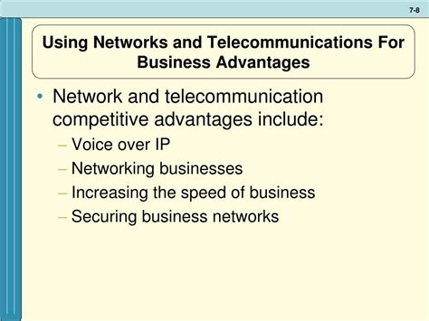 PPT - CHAPTER 7 NETWORKS, TELECOMMUNICATIONS, AND MOBILE TECHNOLOGY PowerPoint Presentation - ID ...