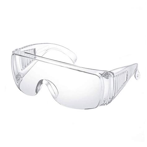 Buy NAMSAN Safety Goggles Clear Protective Eyewear over Glasses Lab ...