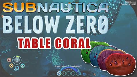 Find Table Coral in Subnautica Below Zero - YouTube