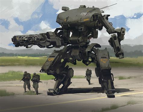 ArtStation - mech practice