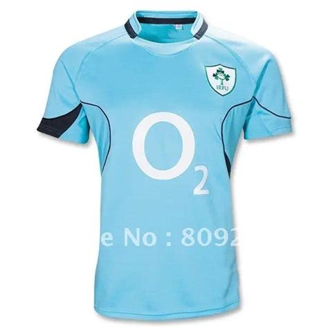 Ireland 11/12 Home SS Rugby Jersey! Ireland O2 jerseys! CUSTOMIZED team ...