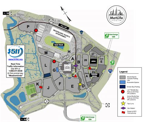 MetLife Stadium Parking | Maps, Permits & Tips