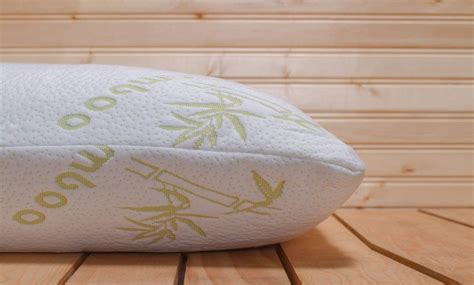 Bamboo Memory Foam Pillow - King or Queen Size | Groupon