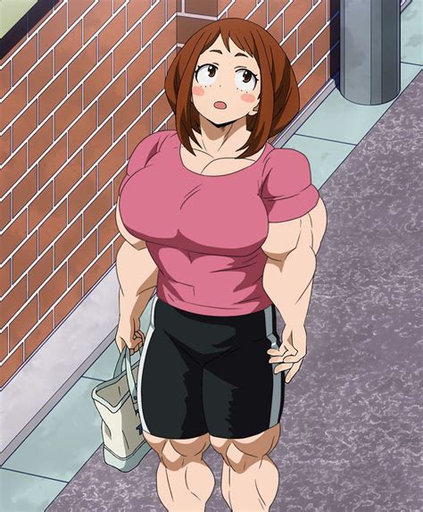 Casually Ripped : r/musclegirlart