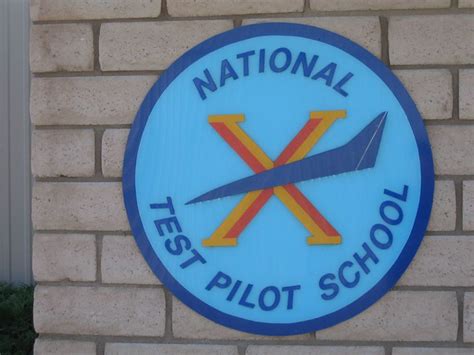 National Test Pilot School logo | The NTPS logo outside the … | Flickr
