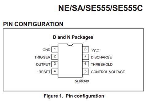 NE555 - 555 Timer IC - Philips - DataSheetGo.com