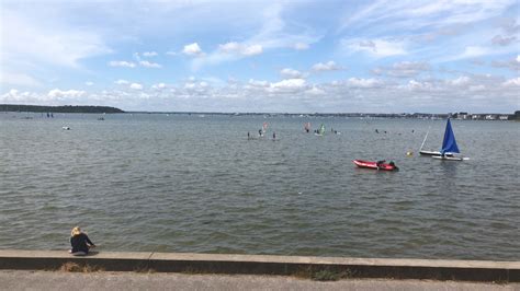 Poole Harbour Sandbanks Beach - Photo "Bournemouth 1st August 2018" :: British Beaches