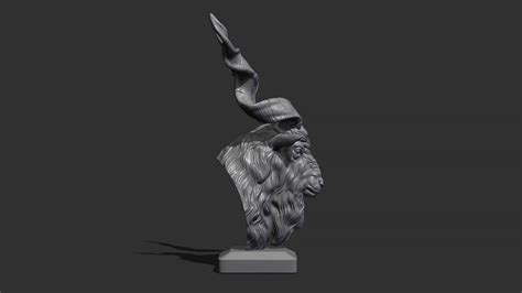 ArtStation - Markhor goat head | Resources