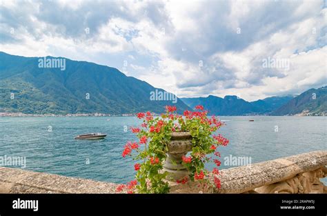 Lake Como, Italy. Beautiful landscape of Lake Como in Italy Stock Photo ...