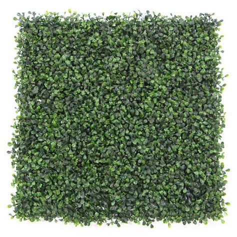 Ejoy GorgeousHome Artificial Boxwood Hedge Greenery Panels, 20"x20"/pc ...