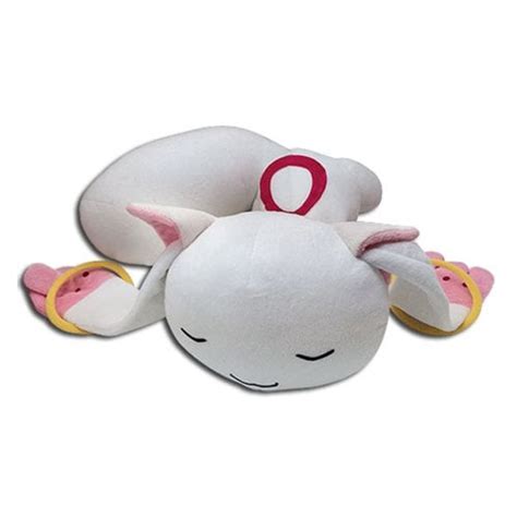 Madoka Magica Kyubey Sleeping Plush - Entertainment Earth