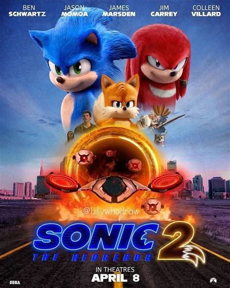 Sonic the Hedgehog 2 (2022) Movie Poster by TheSilverBlur123 on DeviantArt