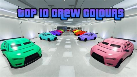 Gta 5 Crew Color Codes