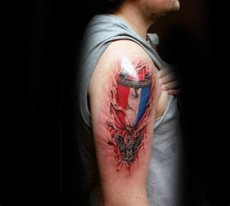 30 Eagle Scout Tattoo Designs For Men - Boy Scouts Of America