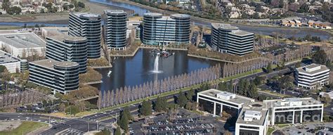 Oracle Corporation Headquarters Buildings in Redwood City Photograph by ...