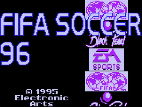 FIFA International Soccer 96 32X Download - GameFabrique