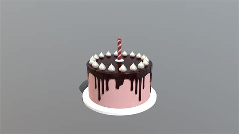 Birthday Cake - Download Free 3D model by Sakthivel G (@velsakthi562) [29eb6a4] - Sketchfab