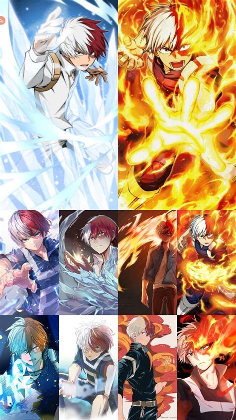 [30+] Shoto Todoroki Fanart Fire And Ice - Anime WP List