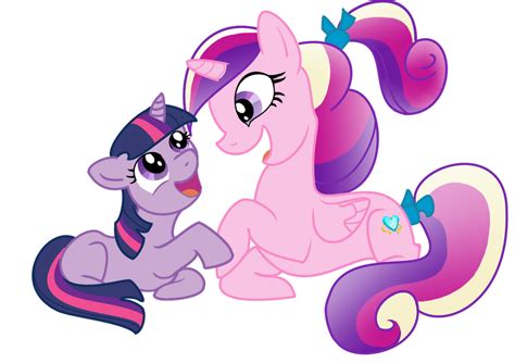 Princess Cadence and Twilight Sparkle by LunarCakez on DeviantArt