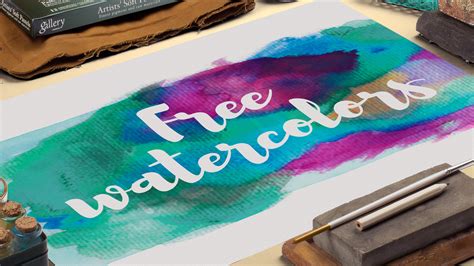 Watercolor Logo Maker Free at PaintingValley.com | Explore collection ...