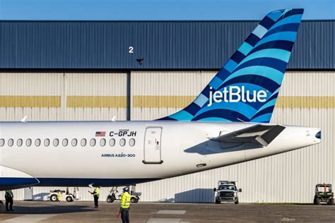 First jetBlue Airbus A220 Spotted - Airport Spotting