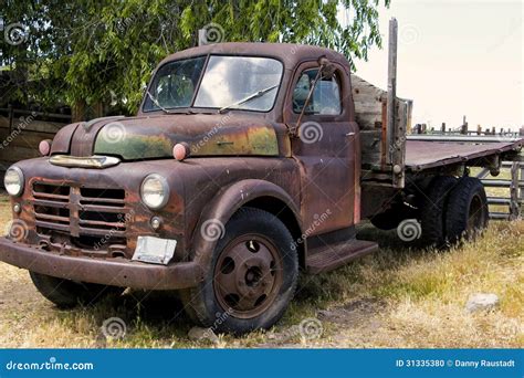 Old Farm Truck Stock Photography | CartoonDealer.com #10053668