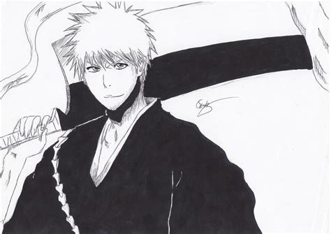 Ichigo Soul Reaper by DeathBeconsMyName on DeviantArt