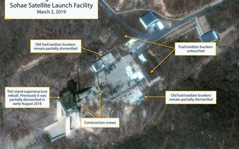 North Korea's Kim Jong-un restores missile launch site - new satellite ...