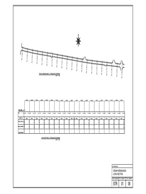 Data Ukur Jalan Pangsud | PDF