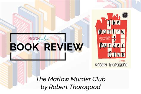 The Marlow Murder Club by Robert Thorogood | book review | book frolic