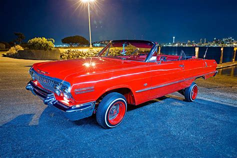 1963 chevrolet impala convertible driver side front view - Lowrider