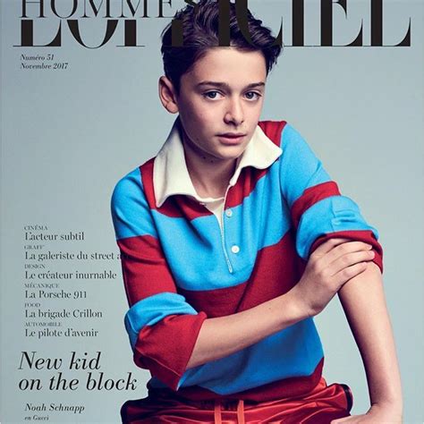 Noah Schnapp photoshoot...