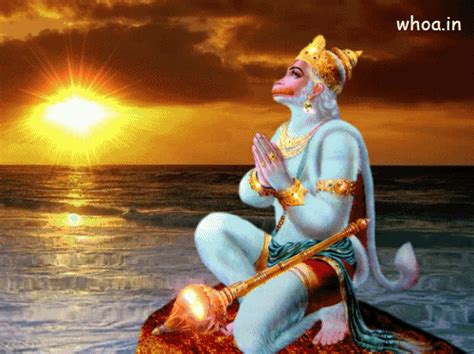 Ram Bhakt Hanuman Beautiful GIF And Images,Wallpaper