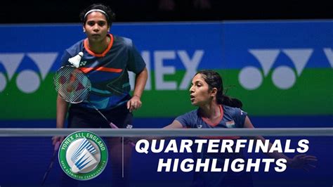 All England Badminton Highlights: Treesa Jolly-Gayatri Gopichand enter ...