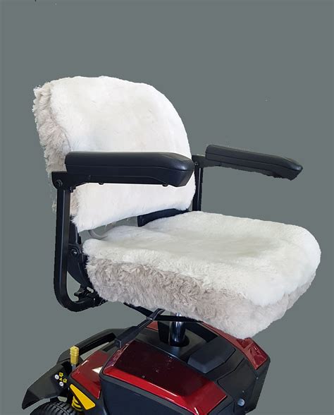 Travel Mobility Scooter Sheepskin Seat Cover - Good Wool Store