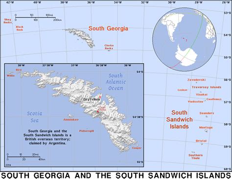 South Sandwich Islands Map - Hiking In Map