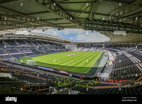 Hull, UK. 12th Aug, 2023. General View inside the Stadium during the ...