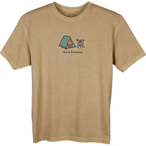 Life is Good Crusher Bed and Breakfast T-Shirt (Men's) | Peter Glenn